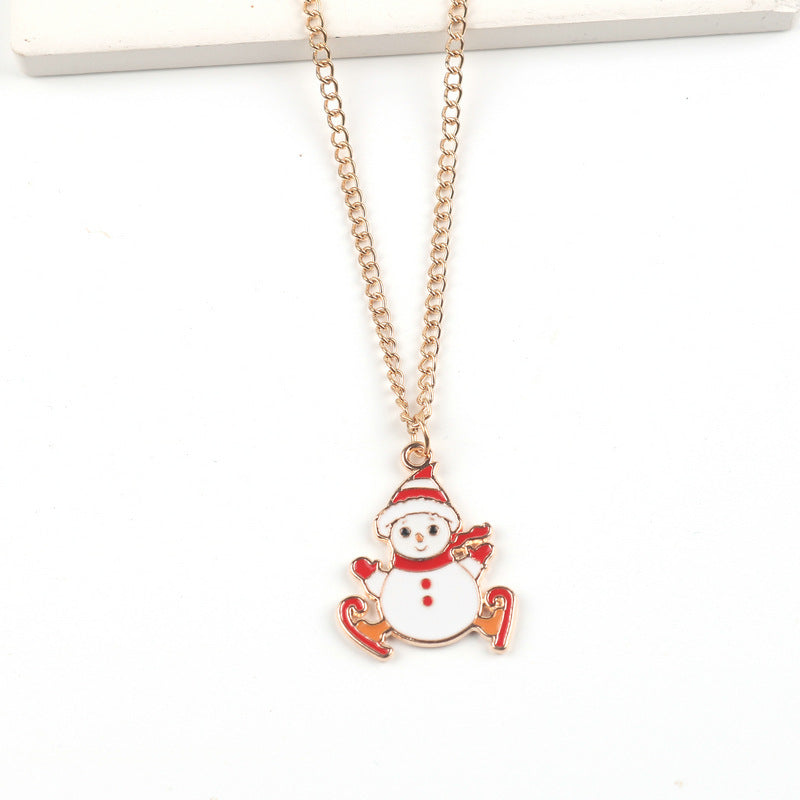 Festive Cartoon Pendant Necklace — Charms for Christmas - Divine Athena