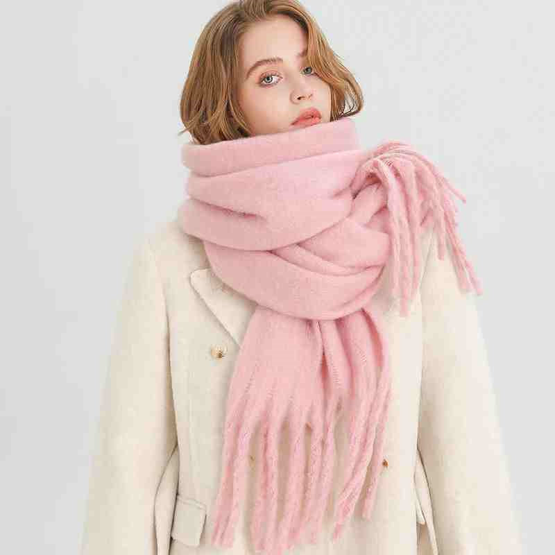 Women's Cashmere Winter Scarf — Ultra-Soft Thermal Keep-Warm Wrap - Divine Athena