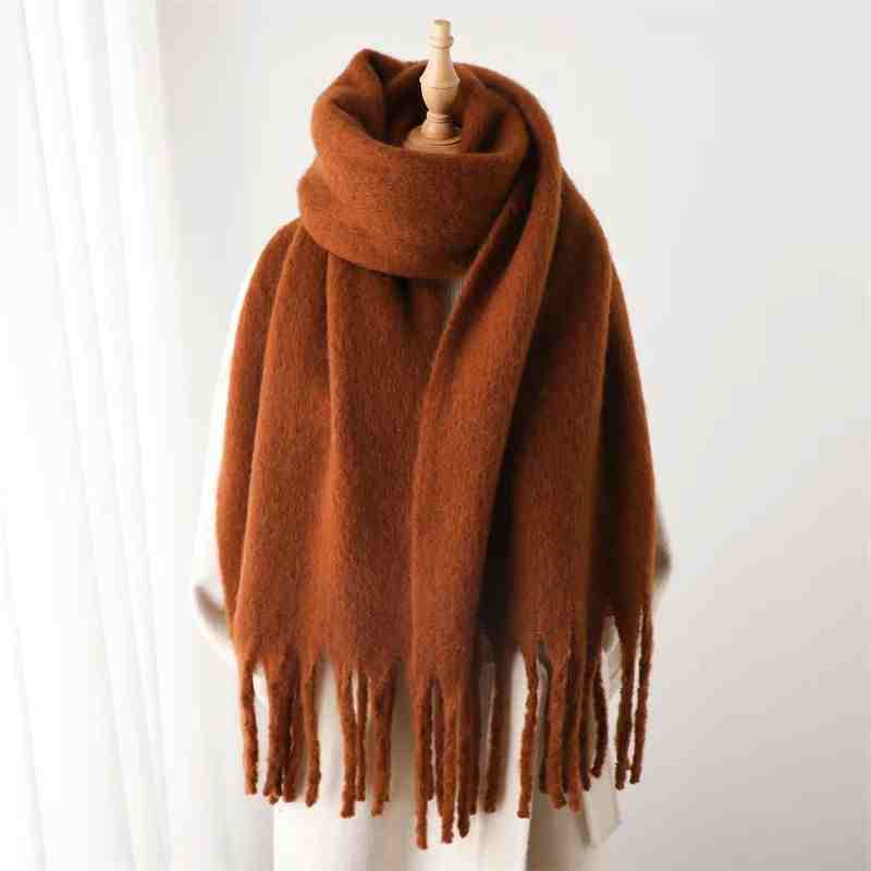 Women's Cashmere Winter Scarf — Ultra-Soft Thermal Keep-Warm Wrap - Divine Athena