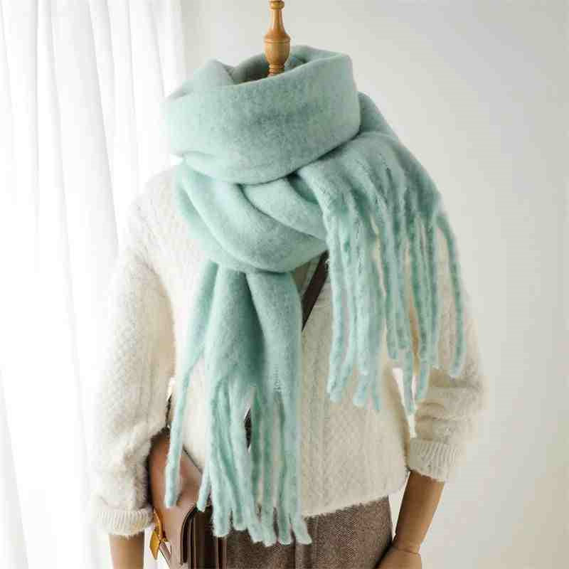 Women's Cashmere Winter Scarf — Ultra-Soft Thermal Keep-Warm Wrap - Divine Athena