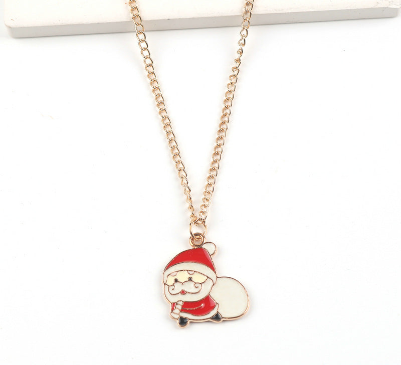 Festive Cartoon Pendant Necklace — Charms for Christmas - Divine Athena
