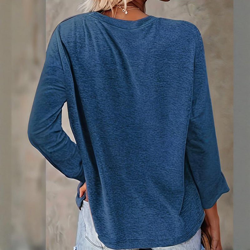 Christmas Shirts For Women, Cute Christmas Tree Graphic Long Sleeve T-Shirt, Funny Holiday Xmas Top For Party, Family Matching PJ Outfit - Divine Athena