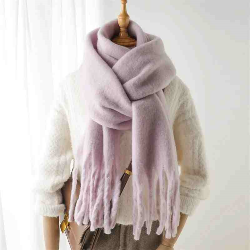 Women's Cashmere Winter Scarf — Ultra-Soft Thermal Keep-Warm Wrap - Divine Athena