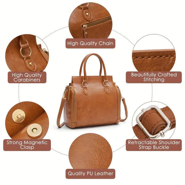 Chic Multifunctional Crossbody Tote™ Bag