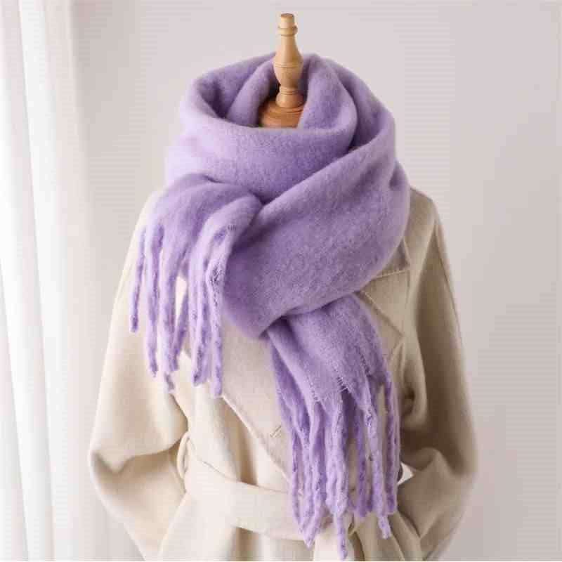 Women's Cashmere Winter Scarf — Ultra-Soft Thermal Keep-Warm Wrap - Divine Athena