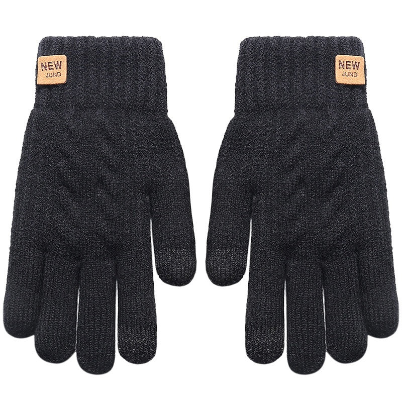Women's Double-Layer Fleece Lined Thermal Gloves - Divine Athena