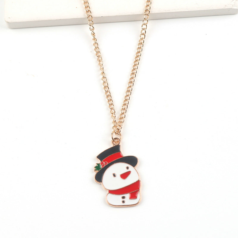 Festive Cartoon Pendant Necklace — Charms for Christmas - Divine Athena
