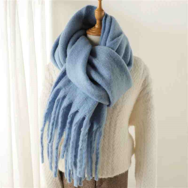 Women's Cashmere Winter Scarf — Ultra-Soft Thermal Keep-Warm Wrap - Divine Athena